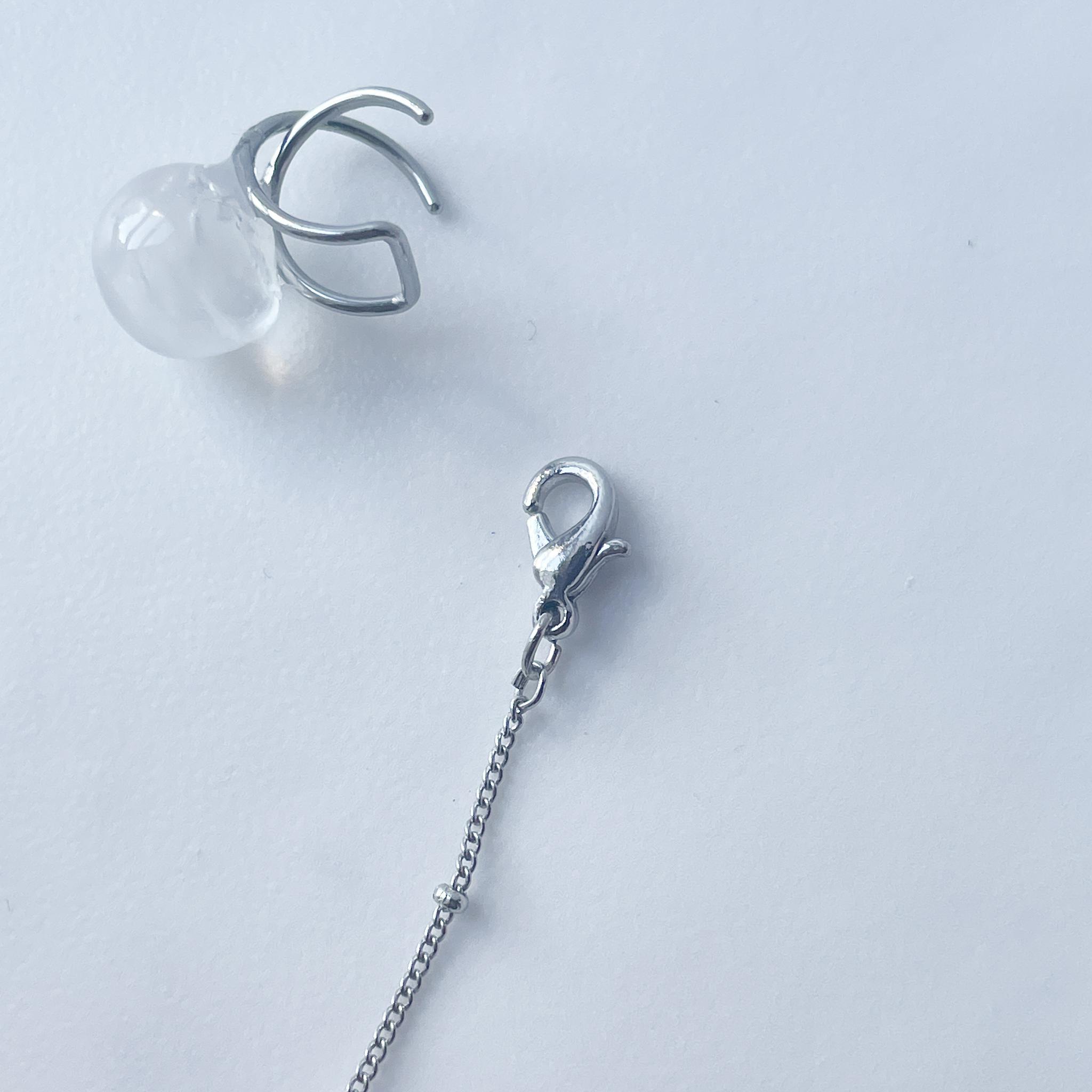 クールな氷の2WAYイヤーカフ | 6枚目