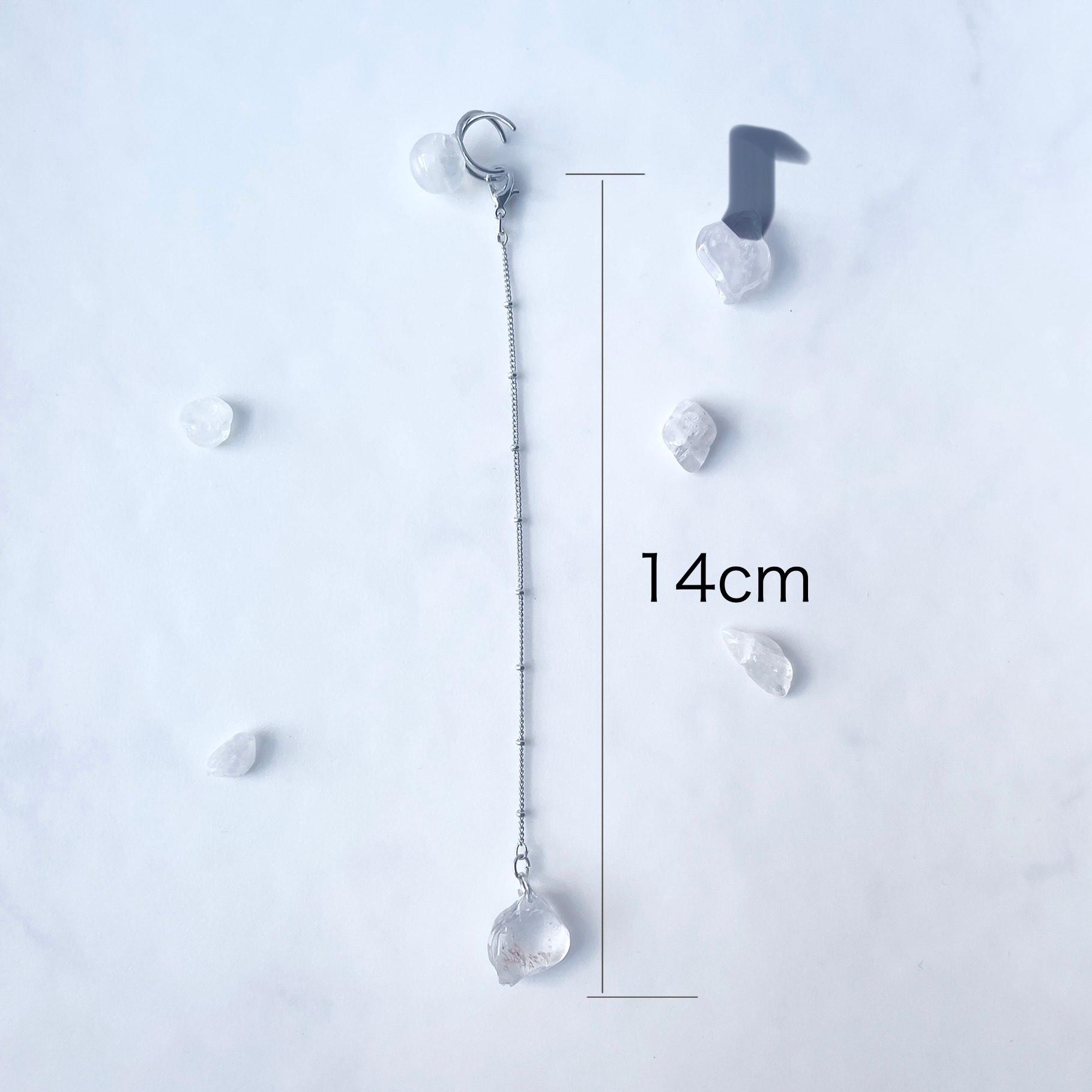 クールな氷の2WAYイヤーカフ | 9枚目