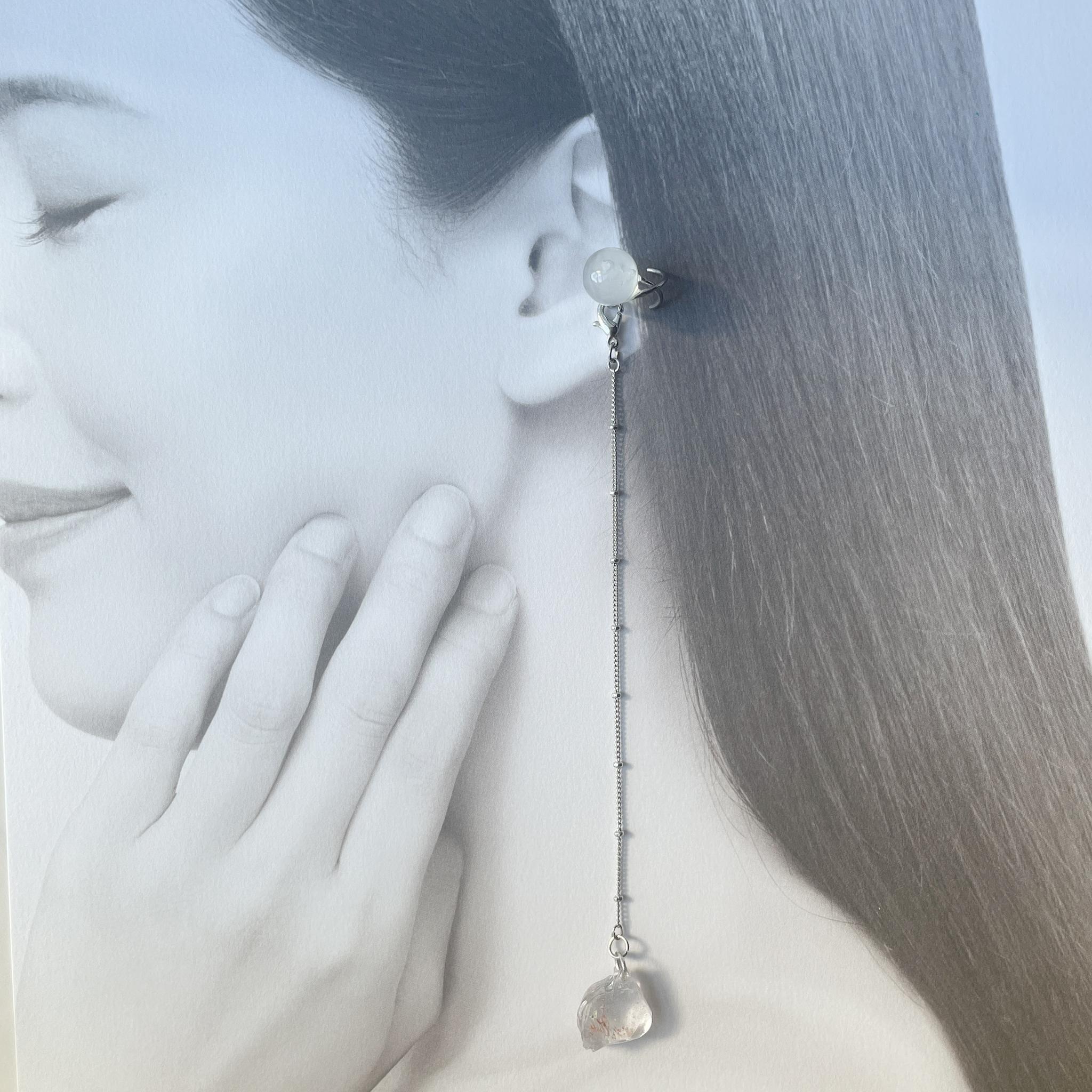 クールな氷の2WAYイヤーカフ | 12枚目