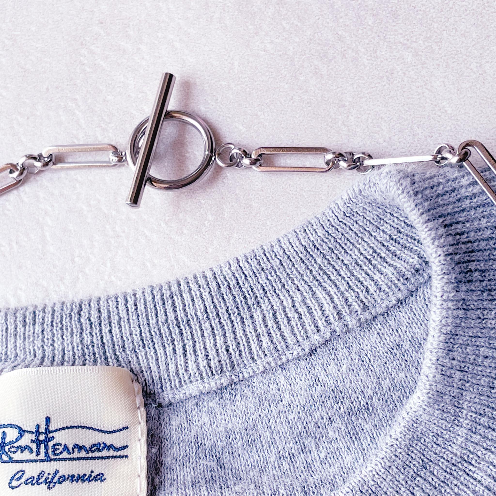 Honu”ホヌ（ウミガメ）チャームネックレス　マンテルで留めるの簡単！ユニセックスデザイン | 4枚目